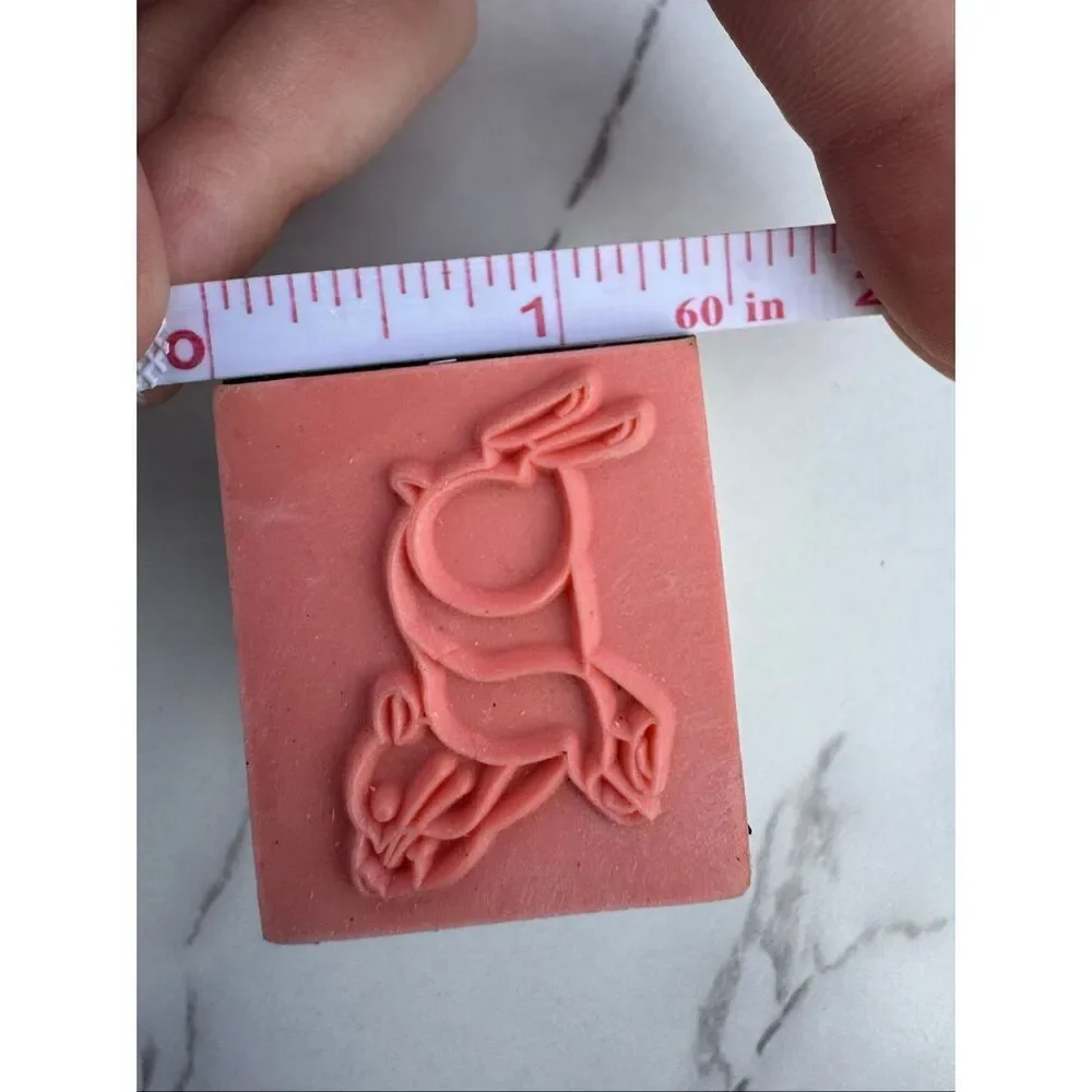 New Cartoon Guinea Pig Rubber Stamp